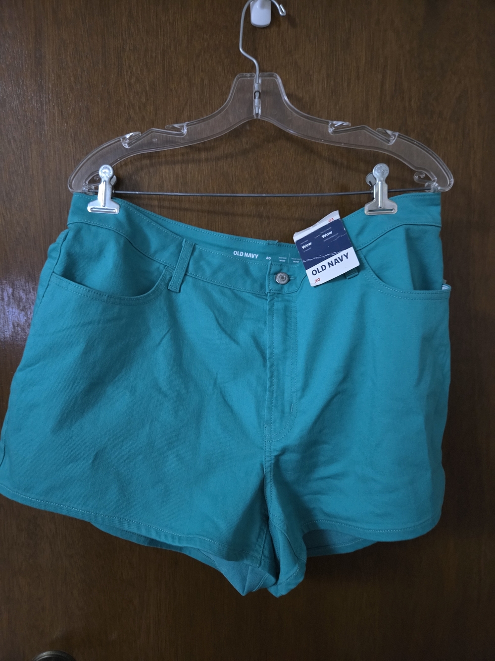 Old Navy Teal Women’s Cotton Blend Shorts